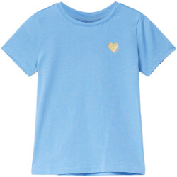 Textil Criança T-Shirt mangas curtas Kids Only  Azul