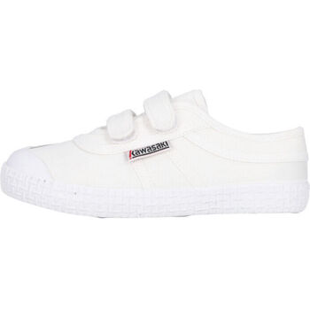 Sapatos Sapatilhas Kawasaki Original Kids Shoe W/velcro K202432-ES 1002S White Solid Branco