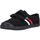 Sapatos Sapatilhas Kawasaki Retro Shoe W/velcro K204505-ES 1001S Black Solid Preto