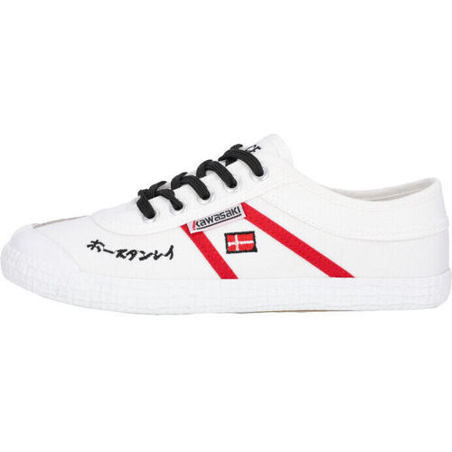 Sapatos Sapatilhas Kawasaki Signature Canvas Shoe K202601-ES 1002 White Branco