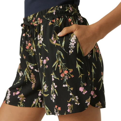 Textil Mulher Shorts / Bermudas Vero Moda  Preto