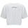 Textil Mulher T-shirts e Pólos Ed Hardy Tiger glow crop top white Branco