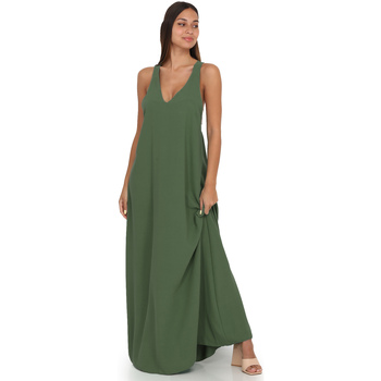 Textil Mulher Vestidos La Modeuse 67221_P156133 Verde