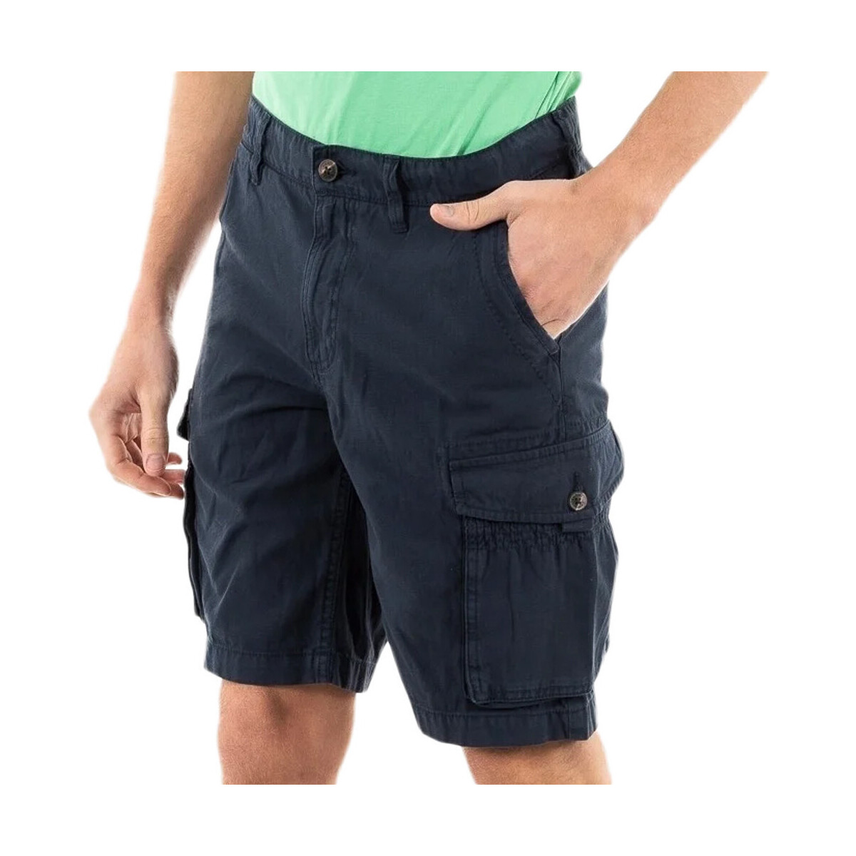 Textil Homem ICHI Shorts / Bermudas Kaporal  Azul