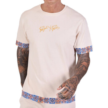 Textil Homem T-Shirt mangas curtas Mocassins & Sapato de vela  Branco