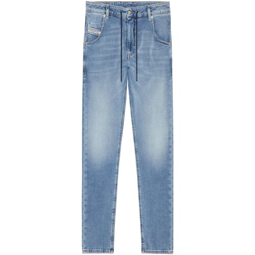 Textil Homem Calças grijs Jeans Diesel KROOLEY Azul