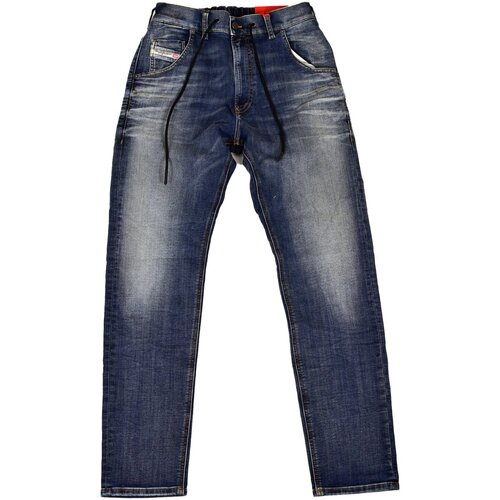 Textil Homem Calças Jeans Women Diesel KROOLEY Azul