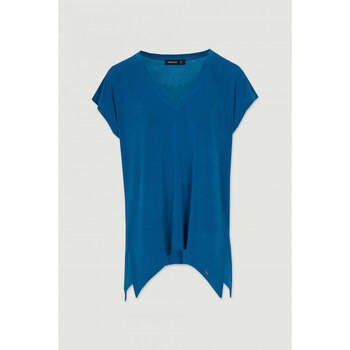 Textil Mulher Vestidos Ferrache OI23SN16201-9-3 Azul