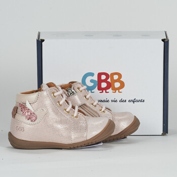 Sapatos Rapariga Sapatilhas de cano-alto GBB  Rosa