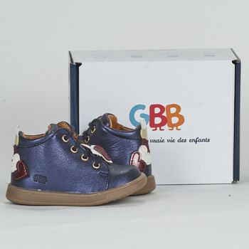 Sapatos Rapariga Sapatilhas de cano-alto GBB  Azul