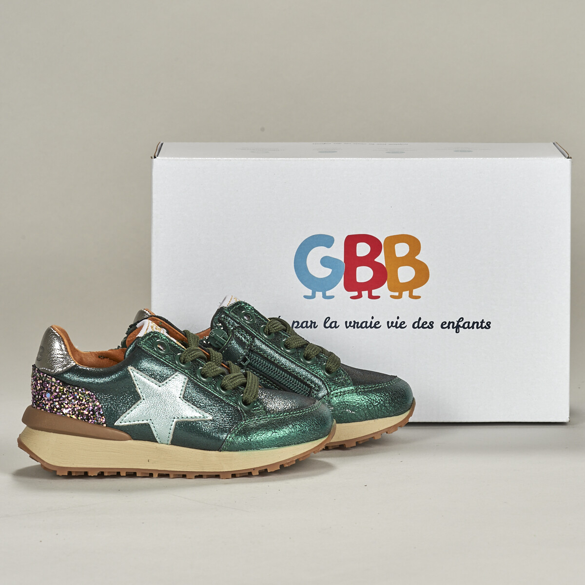 Sapatos Rapariga Sapatilhas GBB AI345-15-C-ECH Verde