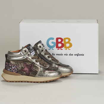 Sapatos Rapariga Sapatilhas de cano-alto GBB ROGELLE Preto