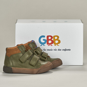 Sapatos Rapaz Sapatilhas de cano-alto GBB  Verde