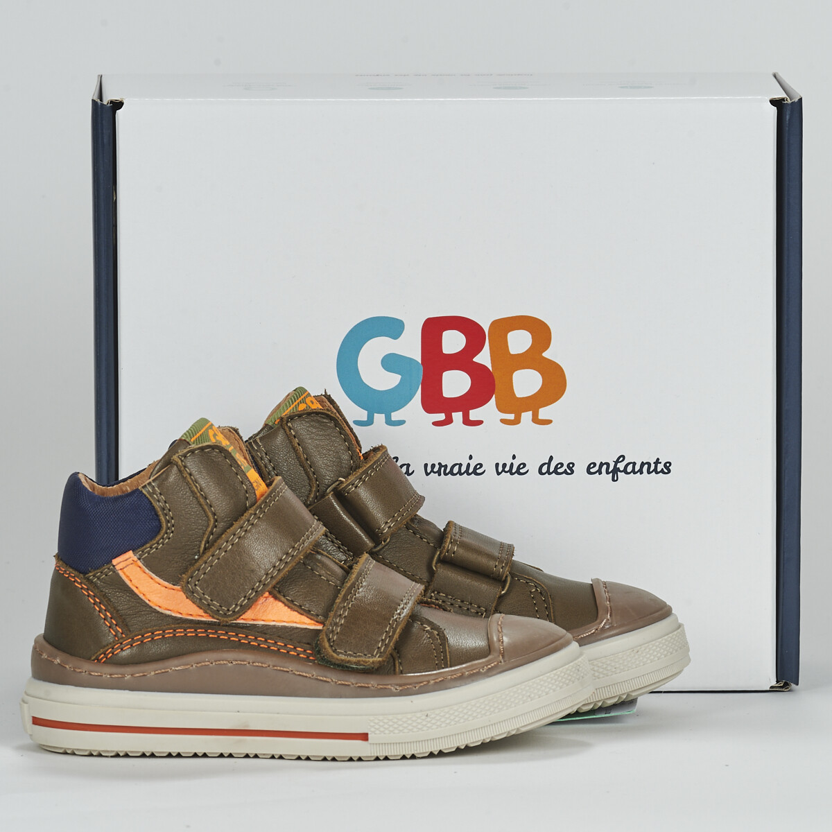 Sapatos Rapaz Sapatilhas de cano-alto GBB AI361-15-C-ECH Verde