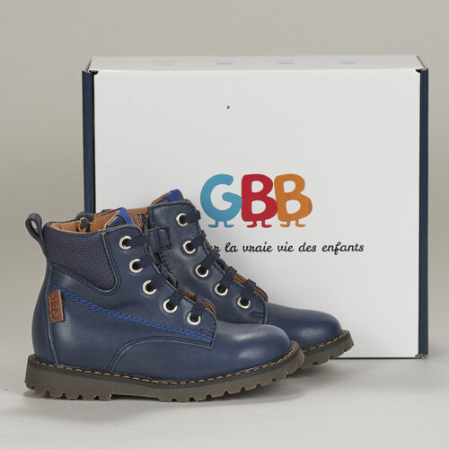 Sapatos Rapaz Sapatilhas de cano-alto GBB TOBIAS Azul