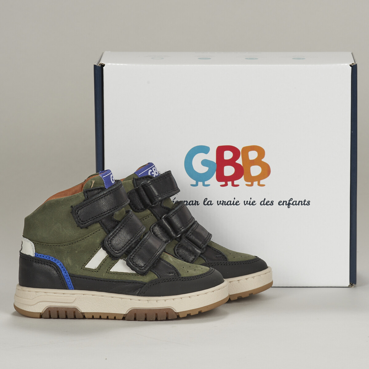 Sapatos Rapaz Sapatilhas de cano-alto GBB AI377-15-C-ECH Verde