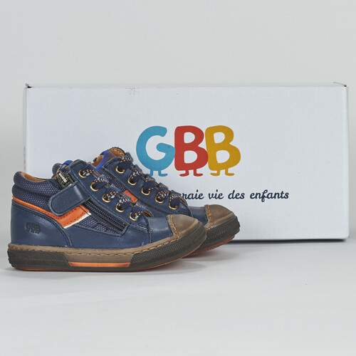 Sapatos Rapaz Sapatilhas de cano-alto GBB VAUBERT Azul