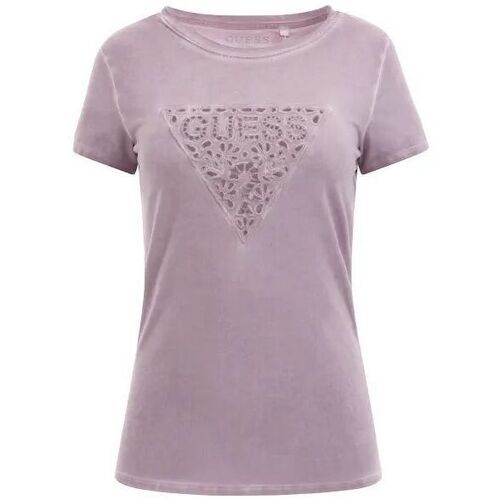 Textil Mulher T-shirts e Pólos Guess W2GI31 KA0Q1-F4L6 Violeta