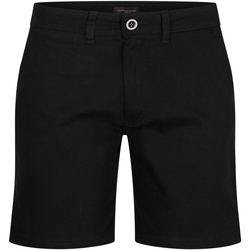 Textil Homem Shorts / Bermudas Cappuccino Italia Chino Short Black Preto