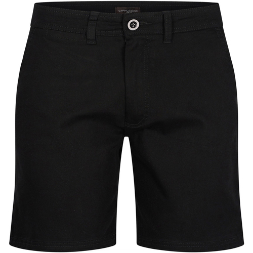Textil Homem Shorts / Bermudas Cappuccino Italia Chino Short Black Preto