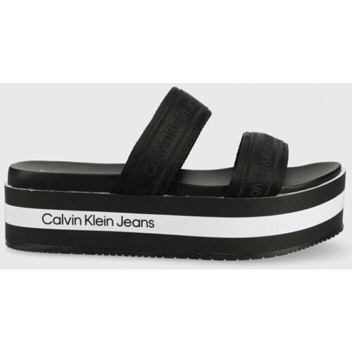 Sapatos Mulher Sandálias Calvin Klein Jeans YW0YW00561 BDS Preto