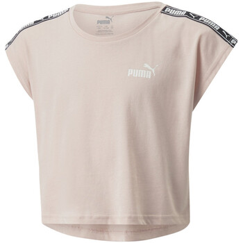 Textil Rapariga T-Shirt mangas curtas BOOT Puma  Rosa