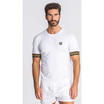 Textil Homem T-shirts e Pólos Gianni Kavanagh White Pump Luxe Tee White