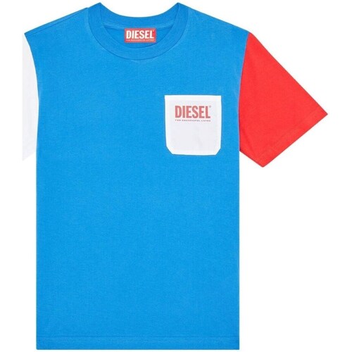 Textil Rapaz T-shirt Enfant Star Wars Diesel J01296-0DAYD Azul