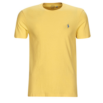 Textil Homem Regular Fit LS Shirt Polo Ralph Lauren T-SHIRT AJUSTE EN COTON Amarelo