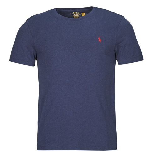 Textil Homem Regular Fit LS Shirt Polo Ralph Lauren T-SHIRT AJUSTE EN COTON Marinho