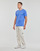 Textil Homem Regular fit piqué polo shirt in an all-over palm tree print featuring T-SHIRT AJUSTE EN COTON Azul