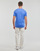 Textil Homem Regular fit piqué polo shirt in an all-over palm tree print featuring T-SHIRT AJUSTE EN COTON Azul