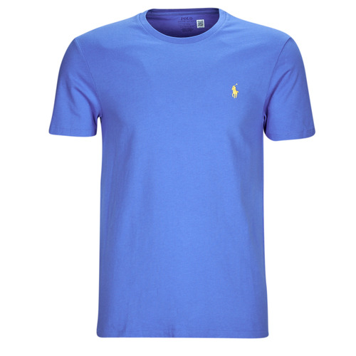 Textil Homem T-Shirt mangas curtas T-shirt a stampa floreale in jersey stretch T-SHIRT AJUSTE EN COTON Azul