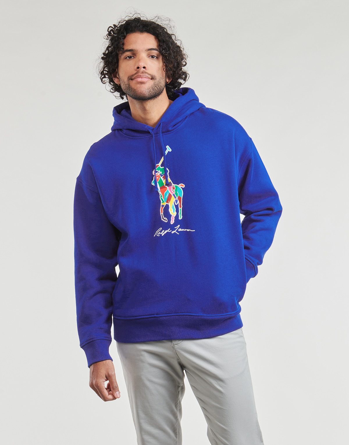Textil Homem Jack & Jones Essentials Polo en jersey Gris clair Polo Manica Corta Cooper Life Regular Azul