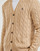 Textil Homem Casacos de malha BOSS Passenger Czarna dopasowana koszulka polo z logo GILET MAILLE CABLE Camel