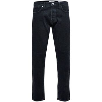 Textil Homem Sapatos & Richelieu Selected 16080475-DENIM BLACK Preto