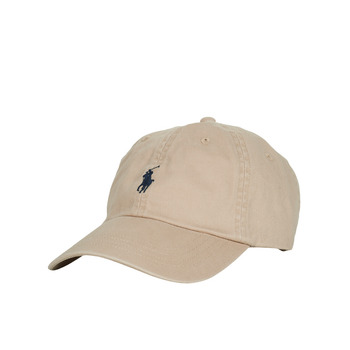 Acessórios Homem Boné Polo Ralph Lauren SPORT CAP-HAT Bege / Azul.