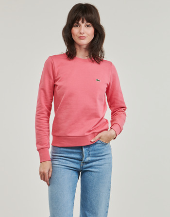 Textil Mulher Sweats Trunk Lacoste SF9202 Rosa