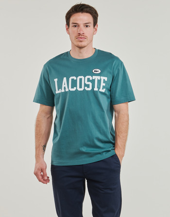 Lacoste knitted style logo embroidered sneakers
