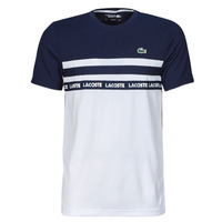 Textil Homem T-Shirt mangas curtas niga Lacoste TH7515 Marinho / Branco