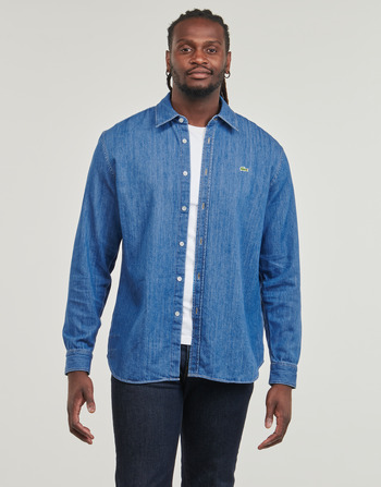 Textil Homem Camisas mangas comprida Lacoste logo CH0197 Ganga
