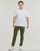 Textil Homem T-Shirt mangas curtas G8K Lacoste TH7544 Branco