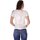 Textil Mulher T-shirts e Pólos Molly Bracken TS103BP Branco