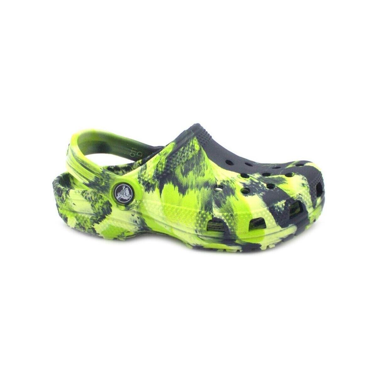 Sapatos Criança Chinelos Crocs CRO-RRR-207002-NAMT Verde