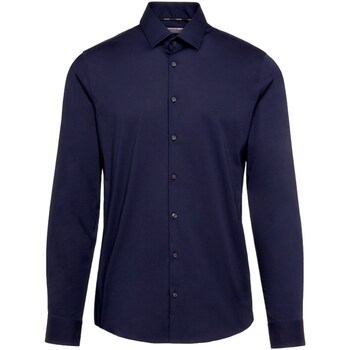 Textil Homem Camisas mangas comprida Calvin Klein Jeans K10K108229 Azul
