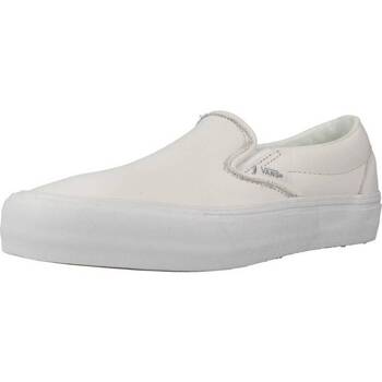 Sapatos Sapatilhas Vans Snapback VR3 LEATHER Branco