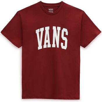 Textil Homem Camisas mangas curtas Vans VARSITY TYPE SS TEE Vermelho