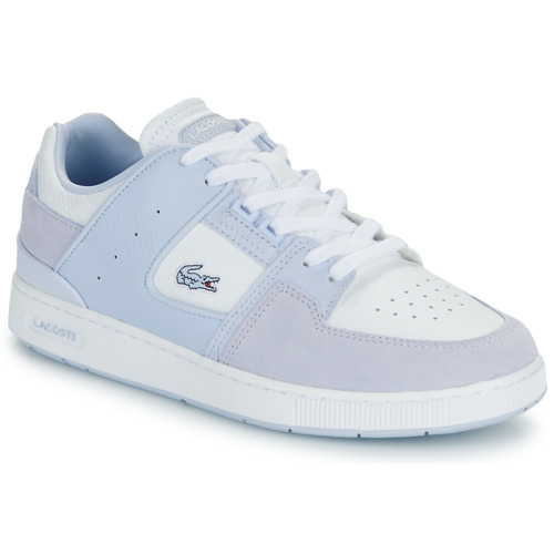 Sapatos Mulher Sapatilhas Flat Lacoste COURT CAGE Branco / Azul