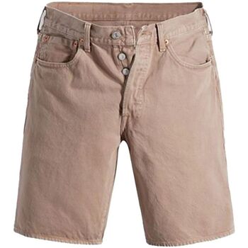 Textil Homem Shorts / Bermudas Levi's 36512 0204 - 501 HENNES SHORT-ALL BEIGE Bege