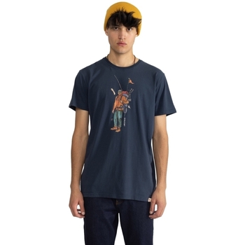 Paul & Shark horizontal stripe-print cotton T-shirt